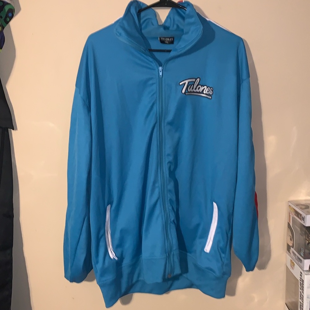 Tulones 3xl Track suit Jacket Blue and Orange
